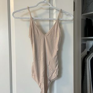 Blush V-Neck Bodysuit